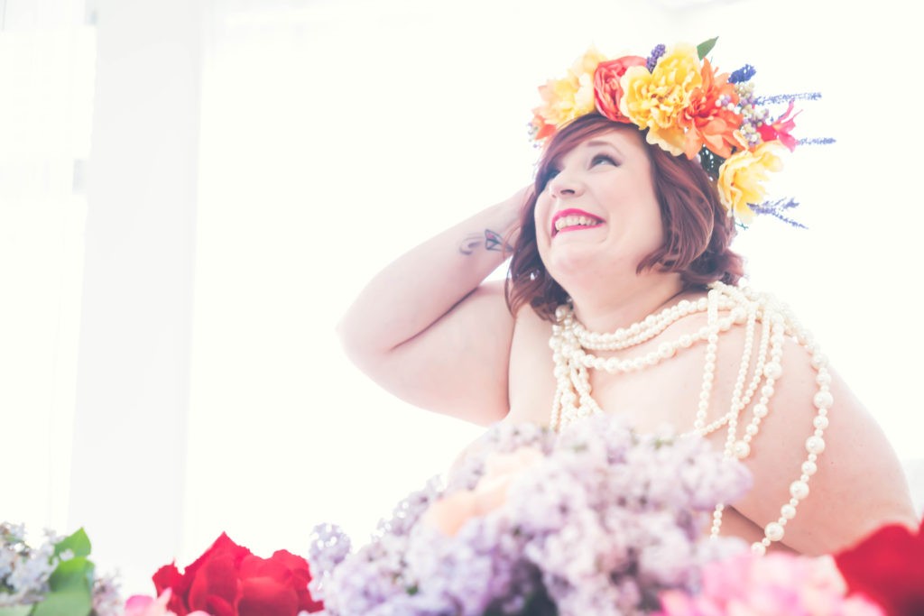 Flower goddess