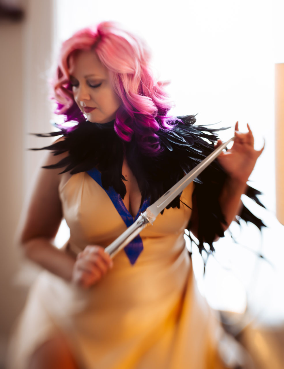 ECCC Fangirl Supernatural Boudoir Dagger Castiel SPN