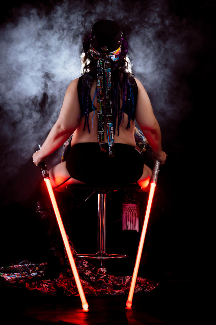 60 year old mature boudoir story Star Wars booty light saber fangirl