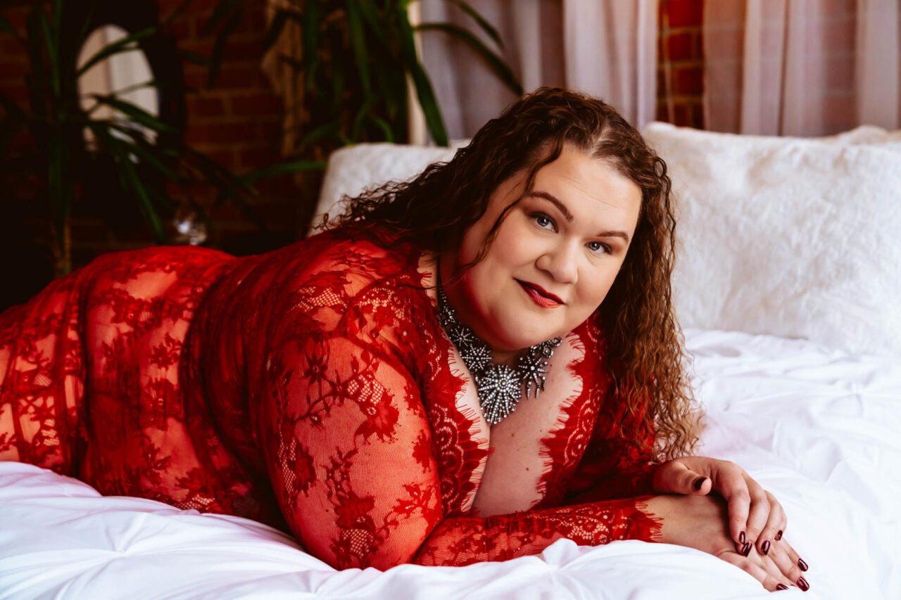 Boudoir for any body type in Washington