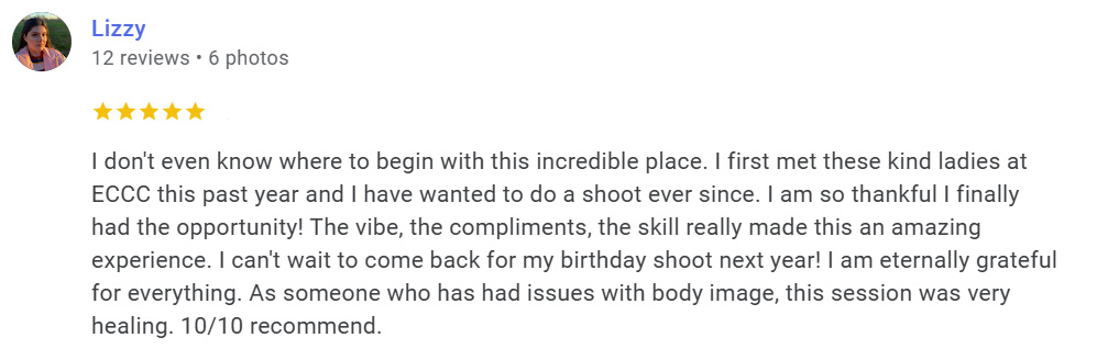 5 Star Google Review