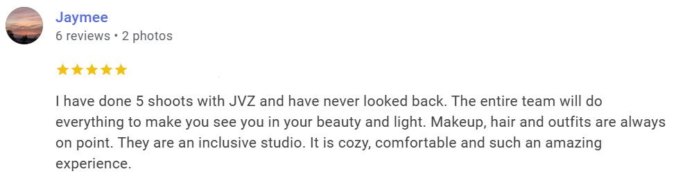 5 Star Google Review